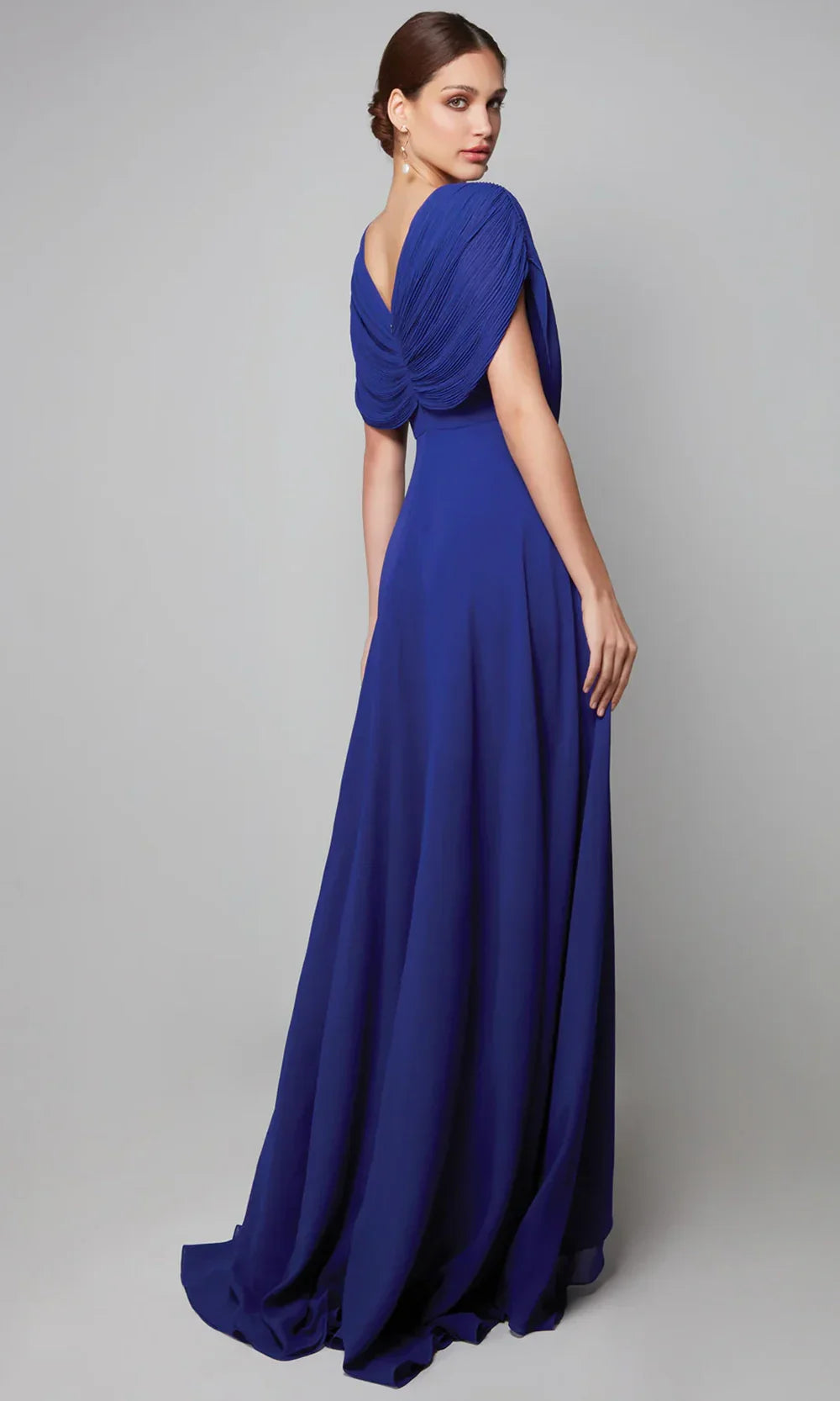 Alyce Paris 27592 - Chiffon Draped Bodice Gown