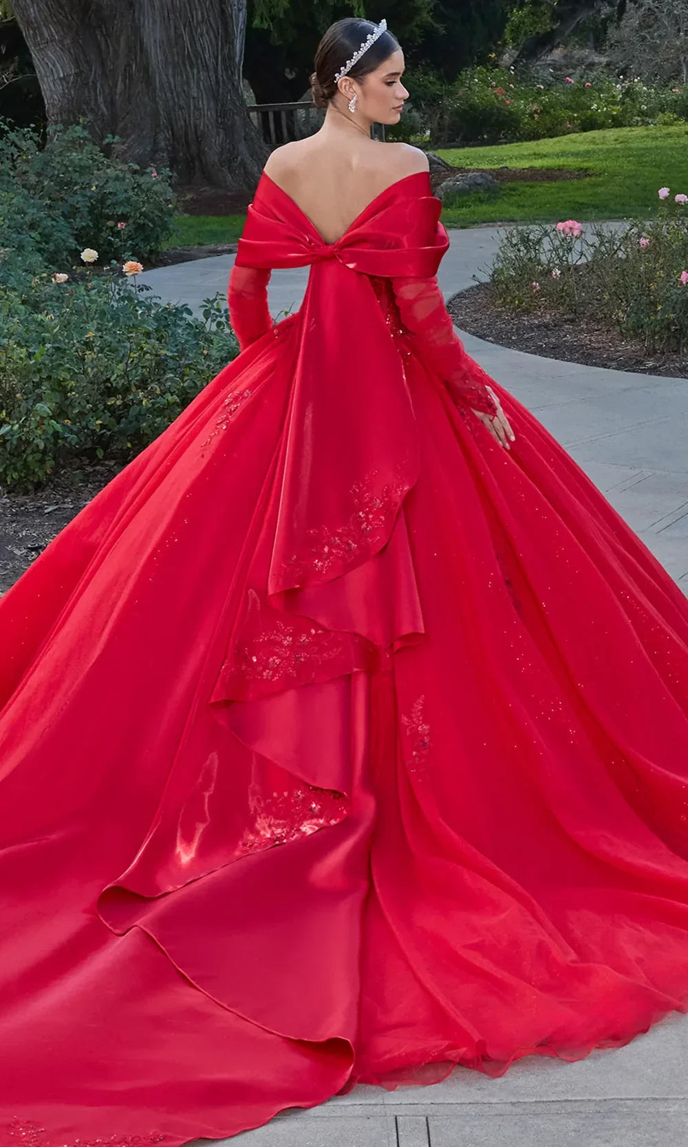 Ashley Lauren 30117 - Beaded Embroidered Sweetheart Ballgown
