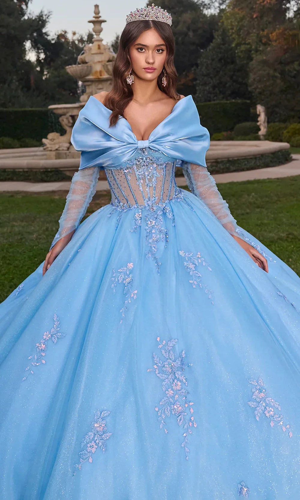 Ashley Lauren 30117 - Beaded Embroidered Sweetheart Ballgown
