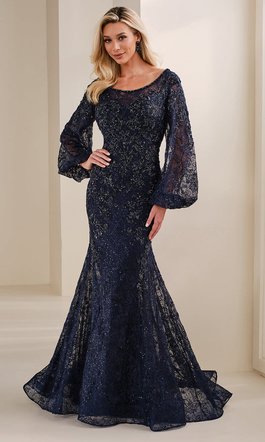 Montage by Mon Cheri M3109 - Cap Sleeve Mermaid Lace Gown