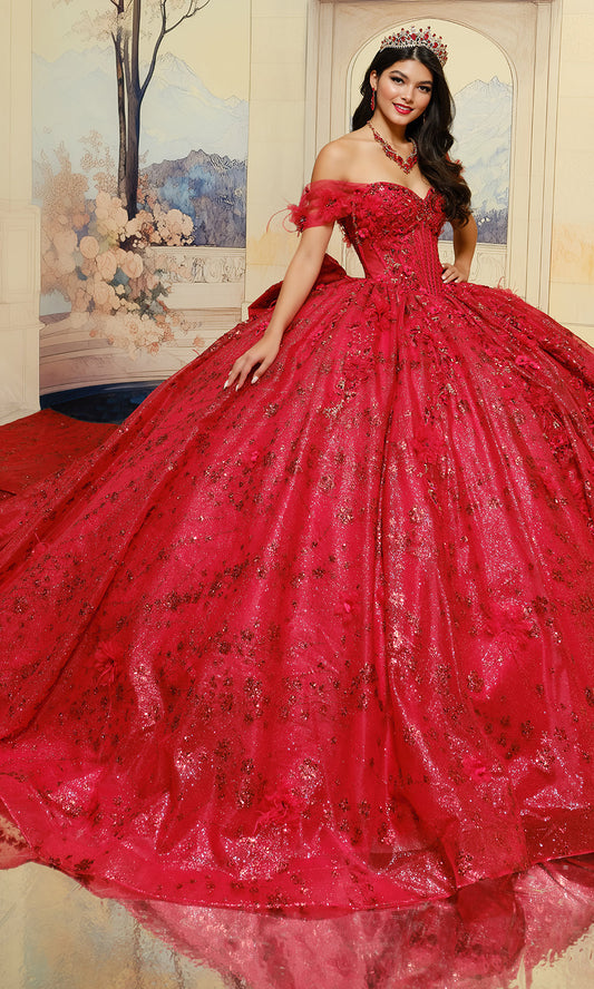 Princesa by Ariana Vara PR30206 - Corset Bodice Embellished Ballgown