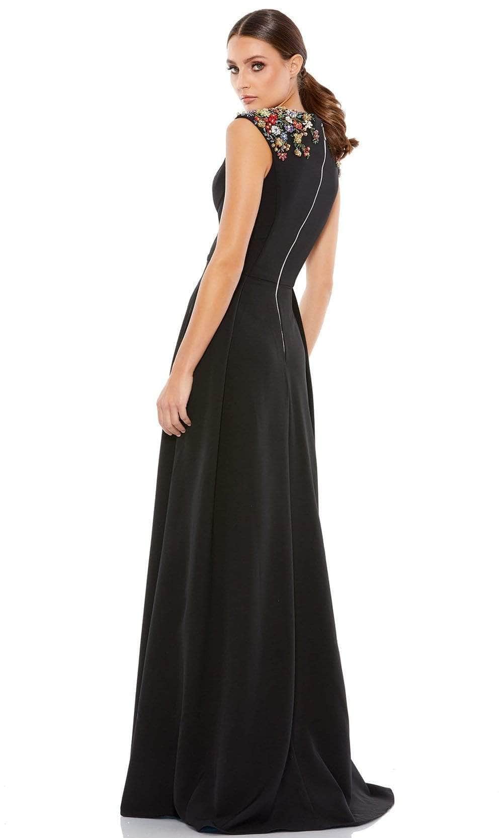 Ieena Duggal 26540 - Beaded Lace Evening Gown