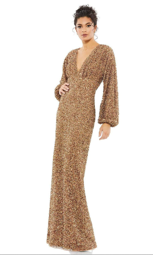 Mac Duggal 10791 - Sequined Sheath Dress
