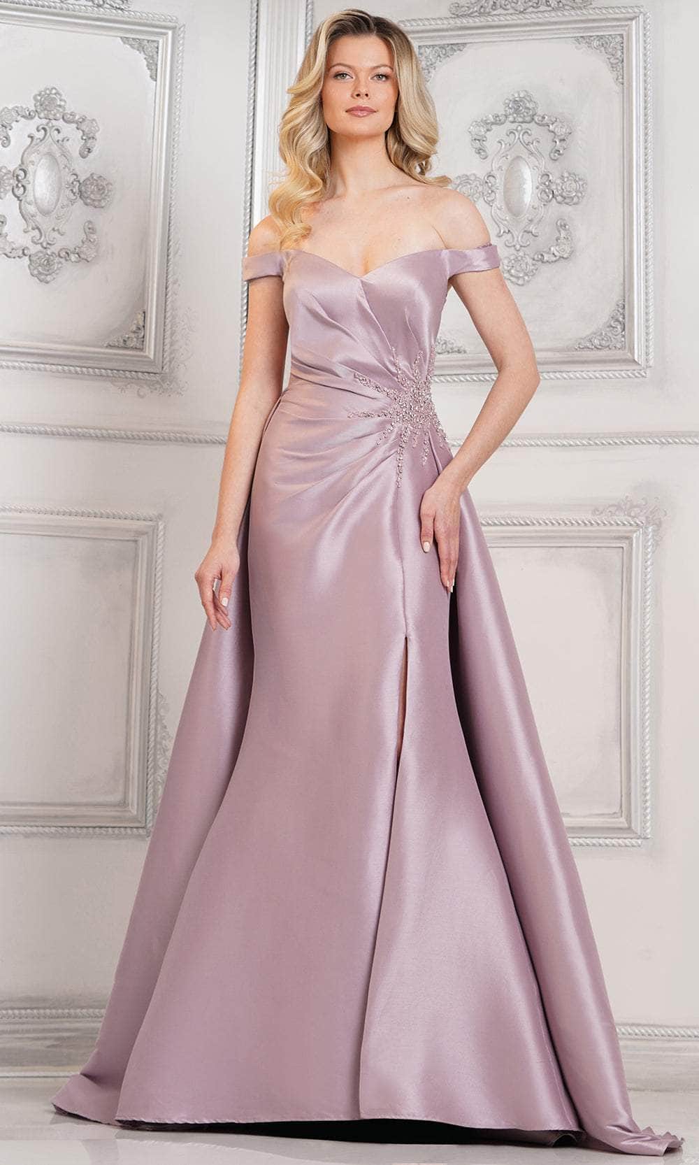 Marsoni MV1310 - Overskirt Ruched Evening Gown