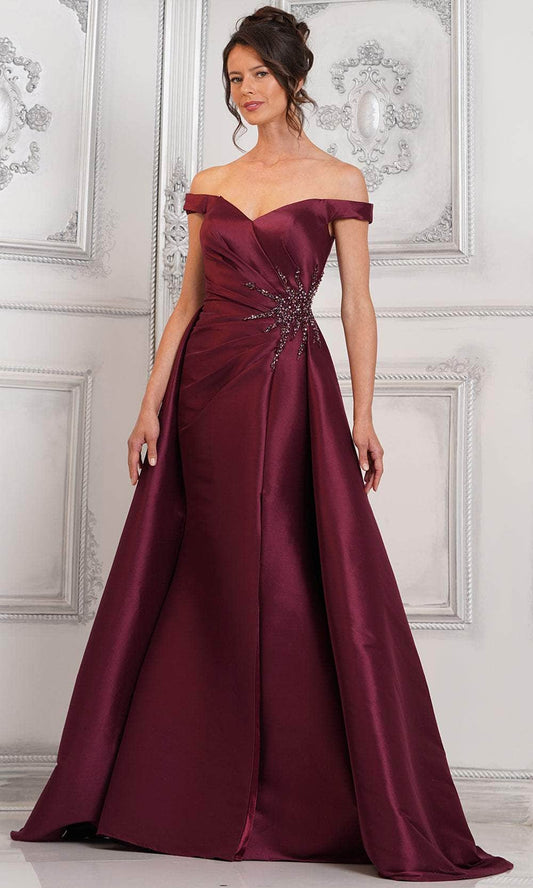 Marsoni MV1310 - Overskirt Ruched Evening Gown