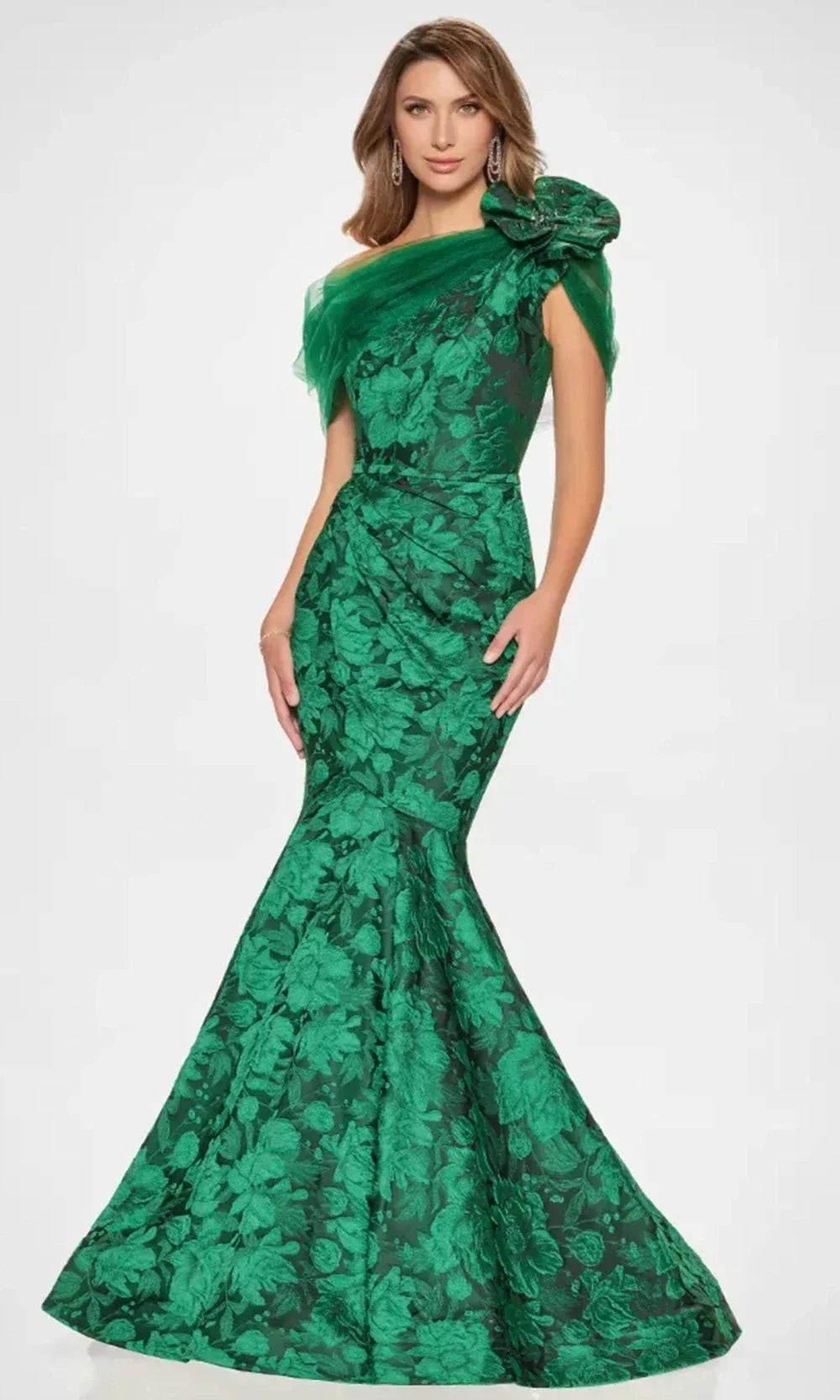 Montage Mon Cheri M853 - Mermaid Floral Dress