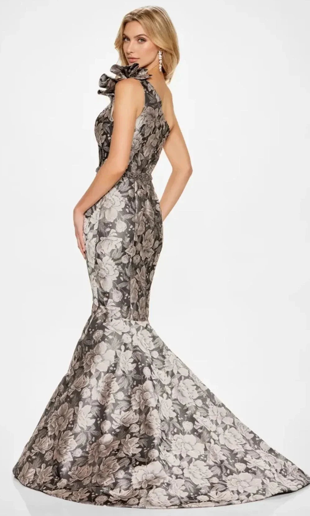 Montage Mon Cheri M853 - Mermaid Floral Dress