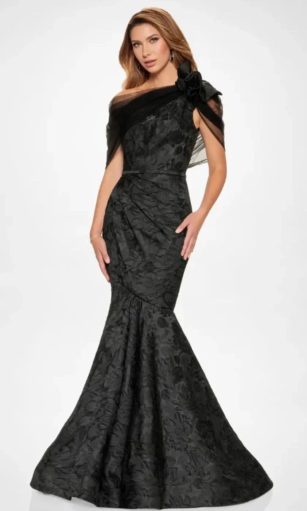 Montage Mon Cheri M853 - Mermaid Floral Dress